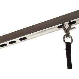 fudajo Schertisch Trimmtisch 108x60x55,5-92,5 cm Schwarz