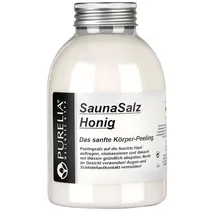 PURELIA Sauna Salz Honig 650g Peelingsalz Sauna Salz Peeling Körperpeeling - Purelia