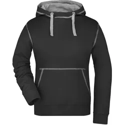 Damen Lifestyle Kapuzen-Sweatshirt "JN960" - XL - schwarz