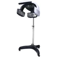 Salon Friseur Trockenhaube, 1500W Umbrella Hairdressing Trockenhauben mit 4 Universal-Räder, Höhe Temperatur Einstellbar, für Salon Friseursalon Schönheitssalon