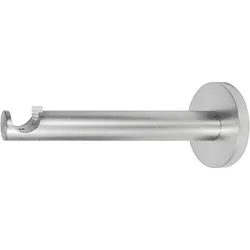 Wandträger Edelstahloptik - silber