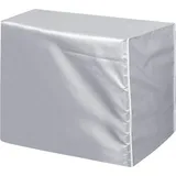 ELLE Wasserdichte Außenklimaanlagen Schutzhülle 86 x 32 x 56 cm Silber