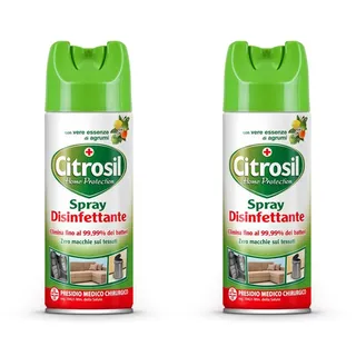 Citrosil Home Protection Spray Disinfettante Agrumi Set da 2 2x300 ml