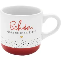 SHEEPWORLD GRUSS & CO Espressotasse Motiv Schön, 10 cl,