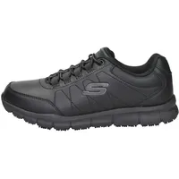 SKECHERS Nampa Osil Herren Medizinischer Serviceschuh, Schwarz, Größe 47, Schwarz, 48.5 EU