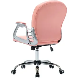 vidaXL Bürodrehstuhl Kunstleder Rosa