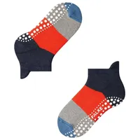 Falke Kinder Stoppersocken Colour Block 2er Pack, Größe:27-30;Farbe:Navyblue Melange 6490), - 27