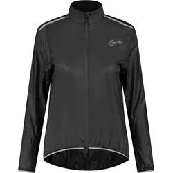 Fahrrad Regenjacke Damen - Essential SCHWARZ L