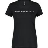 Scott No Shortcuts T-Shirt Damen Schwarz L