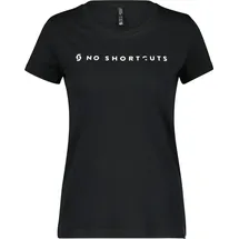 Scott No Shortcuts T-Shirt Damen Schwarz L
