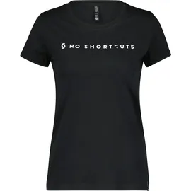 Scott No Shortcuts T-Shirt Damen Schwarz L