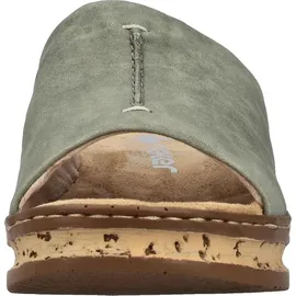 Rieker Pantolette grün in Gr. 36 - Grün - 36
