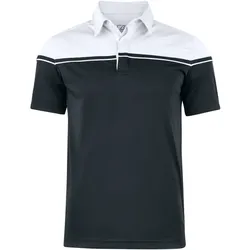 CUTTER & BUCK Seabeck Poloshirt Herren 9900 - black/white XXL