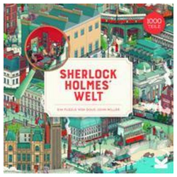 Laurence King Puzzle Sherlock Holmes' Welt. Puzzle 1000 Teile, Puzzleteile
