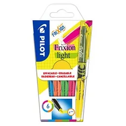 PILOT FriXion light Textmarker farbsortiert, 6 St.