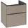 Villeroy & Boch Waschbeckenunterschrank 2 Auszüge 57,2 x 57,9 x 47,8 cm Taupe/Volcano Black
