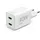 Hama Schnellladegerät GaN 2x USB-C PD 40 W Weiß
