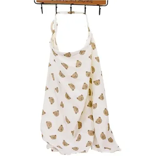 Stillschal Stilltuch für Unterwegs Sichtschutz beim Stillen,Baumwolle Stillschürze Nursing Cover Stillcover,Schürzenähnlicher Still-Schal,Mutter Kind Schal,Stillschutz für Mama,Breastfeeding Scarf