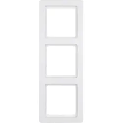 Berker 10136089 Rahmen 3fach Q.1 polarweiß, samt