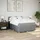 vidaXL Boxspringbett 140 x 200 cm Hellgrau