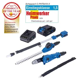 SCHEPPACH 2-in-1 Akku Hochentaster C-PHTS410-X 20V-IXES inkl. 1 x 2,0 Ah Akku + Ladegerät