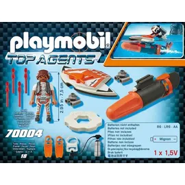 Playmobil Top Agents Spy Team Underwater Wing 70004