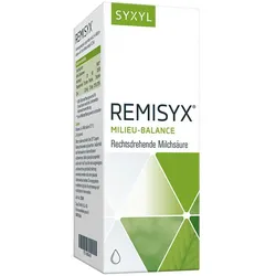 Syxyl Remisyx® mit rechtsdrehender Milchsäure zur Ansäuerung des Darms.