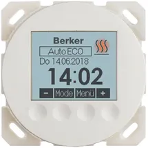 Berker Temperaturregler 20462089 R.x Serie 1930, polarweiß glänzend)