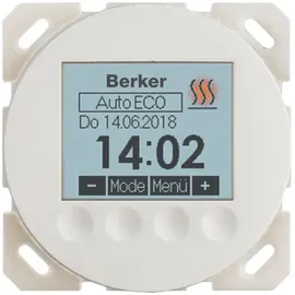 Berker Temperaturregler 20462089 R.x Serie 1930, polarweiß glänzend)