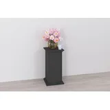 FMD Container FMD "Essex", schwarz, B:30cm H:57,4cm T:30cm, Holzwerkstoff, Schränke, Beistelltisch Blumentisch Holz-Beistelltische, Breite 30 cm