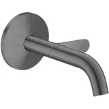 Hansgrohe One Waschtischarmatur Auslauf Brushed Black Chrome