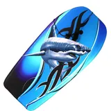 Best Sporting Bodyboard Kinder in tierischem Hai-, Delfin- oder Schildkröten-Design I Surfbrett Kinder 92 x 46 x 5 cm bis 75 kg I Surfboard Kinder...