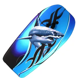 Best Sporting Bodyboard Kinder in tierischem Hai-, Delfin- oder Schildkröten-Design I Surfbrett Kinder 92 x 46 x 5 cm bis 75 kg I Surfboard Kinder...