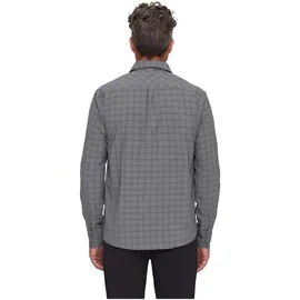 Mammut Lenni Langarmhemd Steel / Black XXL