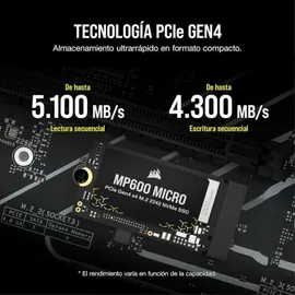 Corsair MP600 Micro 1TB M.2 2242 SSD