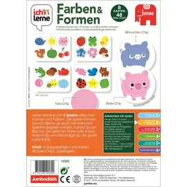 JUMBO Spiele Ich lerne Farben & Formen