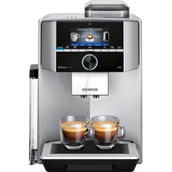Siemens EQ.9 TI9553X1RW, Kaffeevollautomat, Inox, Kaffeevollautomat, Schwarz, Silber