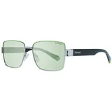 Polaroid Unisex PLD 6120/s Sunglasses, KTU/UC PALLAD Green, 54 - 54