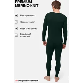 Danish Endurance Baselayer-Set Merino Baselayer in schwarz M