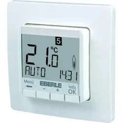 Uhrenthermostat digi 230V 10A ws 5-30°C Tag/Woche 10Jahr