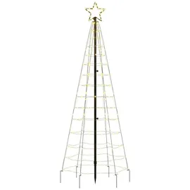 vidaXL LED-Weihnachtsbaum 180 cm Warmweiß