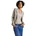STREET ONE Damen 2116799 Basic Blazer, Morning beige Mel, 44 - 44