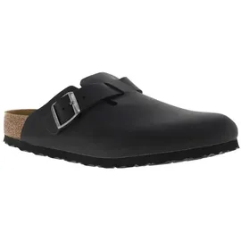 Birkenstock Boston Nubukleder geölt schwarz 43