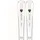 Rossignol Nova 6 Ski Set All Mountain Damen Weiß 149 cm