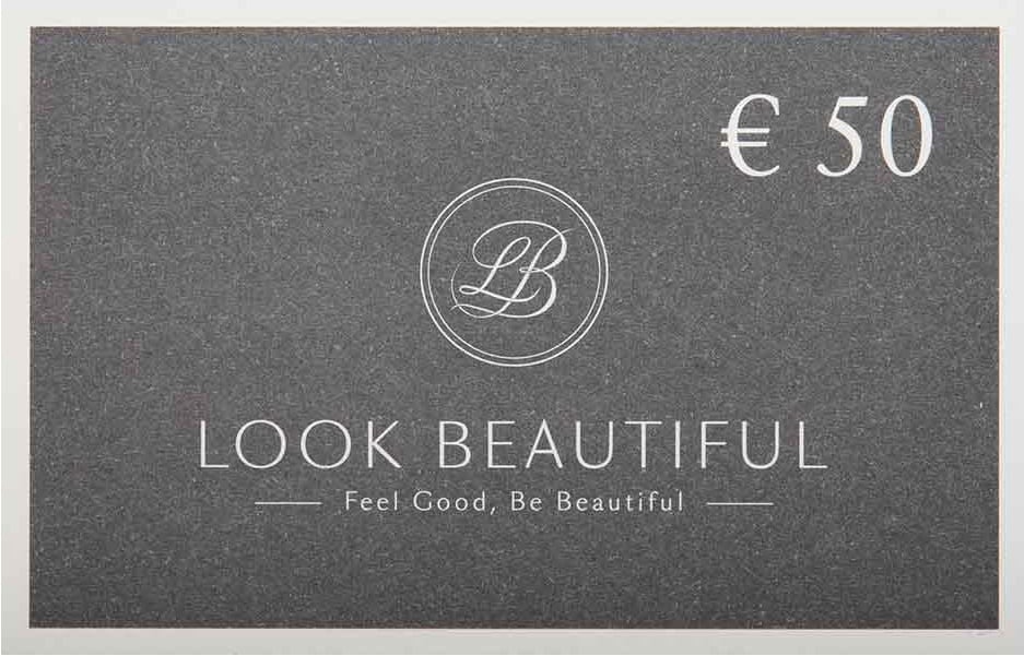 Look Beautiful Products Gift voucher worth €50 (1 pc)