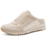 Marco Tozzi Damen Hausschuh weiches Feel Me Wechselfußbett weiches Innenfutter Komfortabel, beige (Dune Comb), 41 EU
