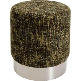 Kare Hocker Berry High Polyester 39 x 47 x 39 cm Silber/Grün