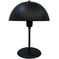 Bamyum Lipeo Tischlampe 30cm, Pilz Lampe Metall, Orange Lampe