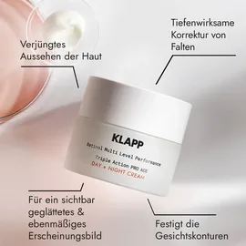 Klapp Cosmetics Resist Aging Retinol Triple Action Pro Age Nachtcreme 50 ml