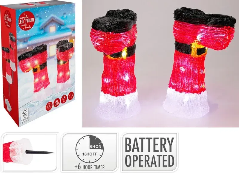 Boot 15 LEDs pro Stiefel 33 cm